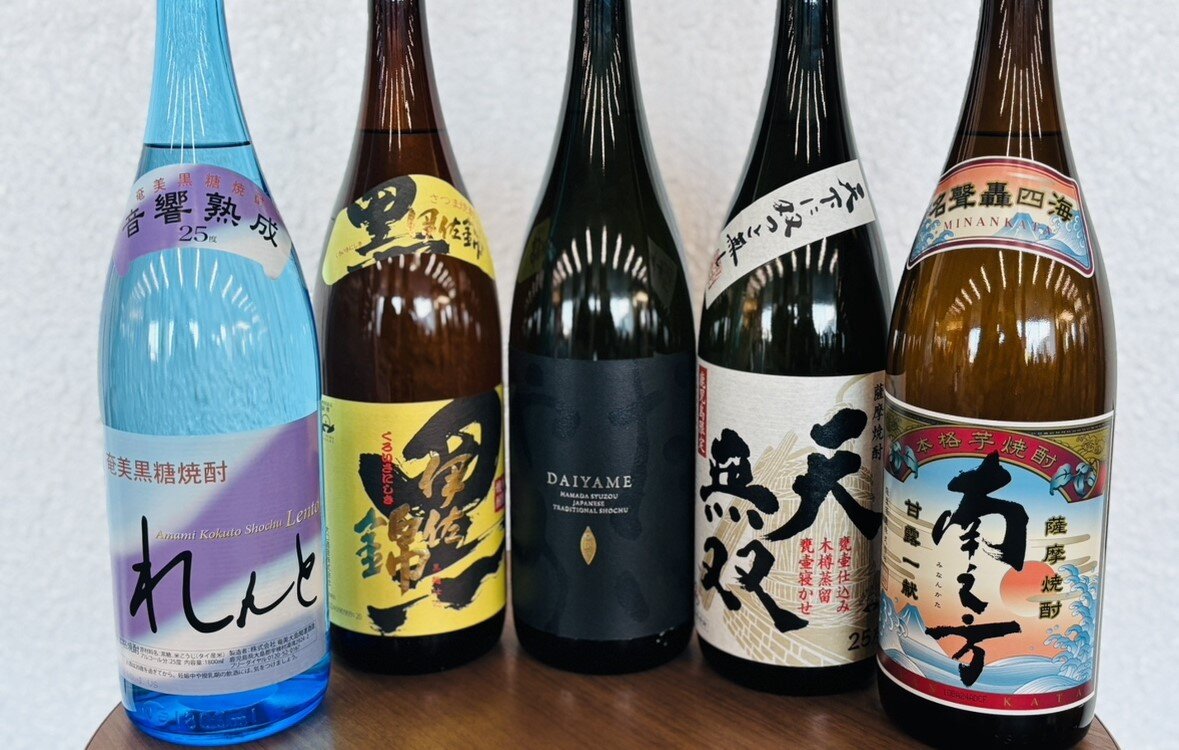 正宗蕃薯燒酒・黑糖燒酒