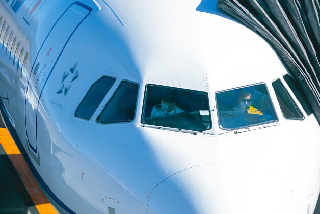 展望デッキ:コックピット